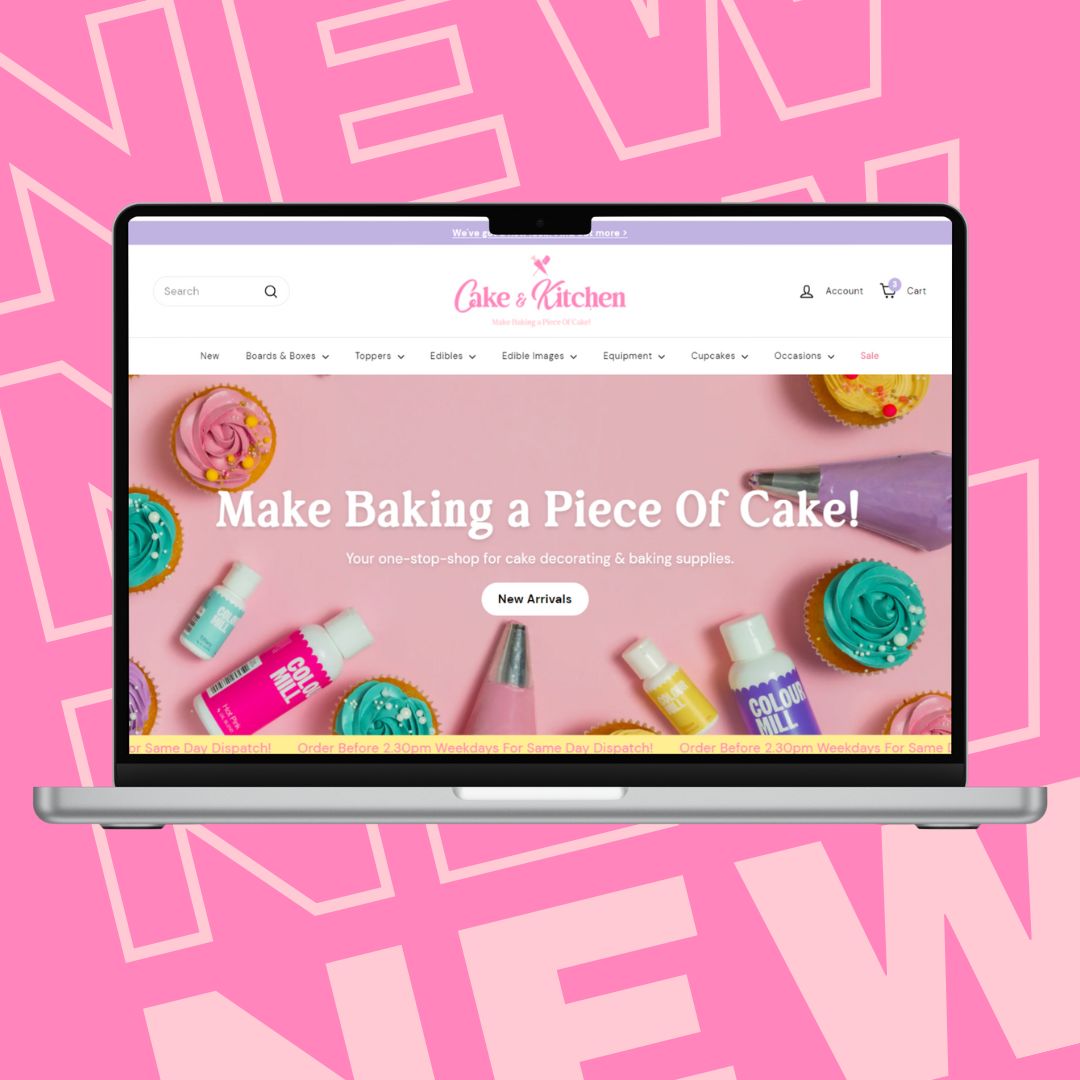 A Fresh New Look for Cake & Kitchen!