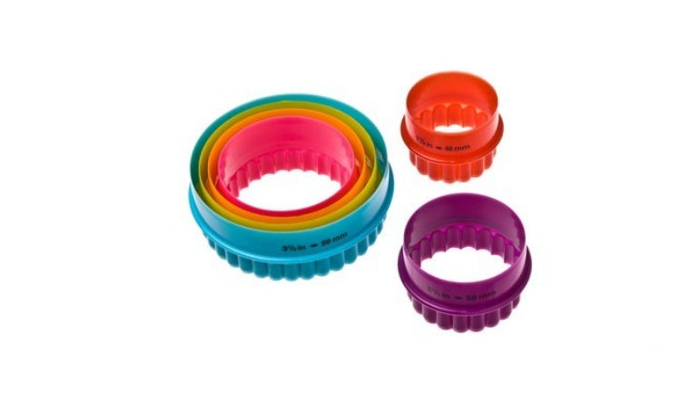 Round Cookie Cutters 6pce Set