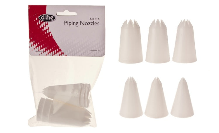 Plastic Piping Nozzle Set - Star