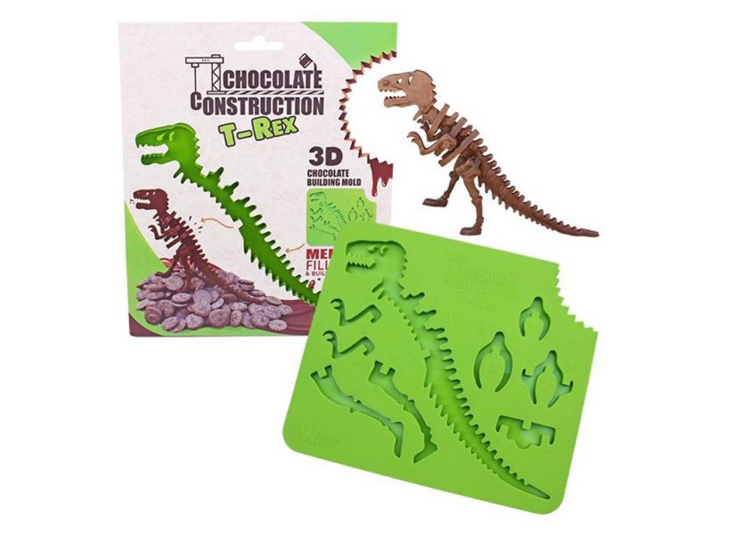 3D T-Rex Chocolate Construction Mould