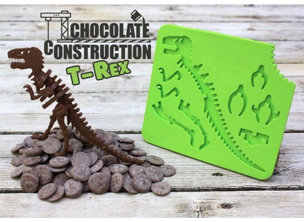 3D T-Rex Chocolate Construction Mould