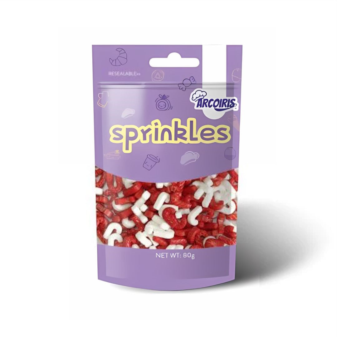 Arcoiris Sprinkles - Candy Cane Mix