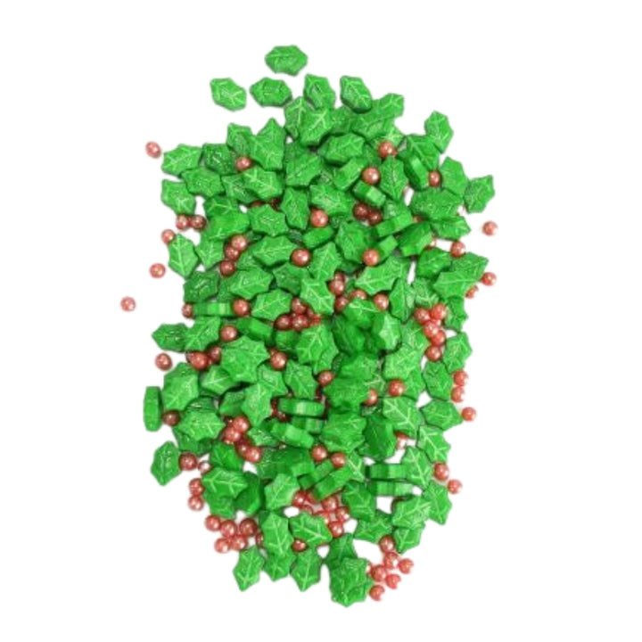 Arcoiris Sprinkles - Holly Leaf Mix