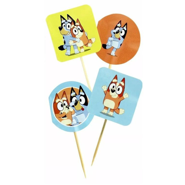 Bluey Cupcake Toppers 24pk