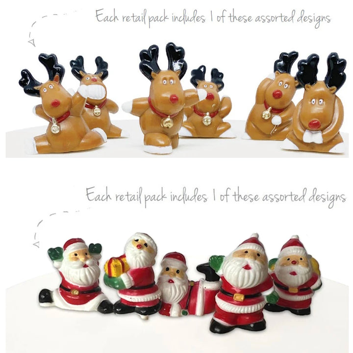 Cheerful Christmas Scene Decorating Kit