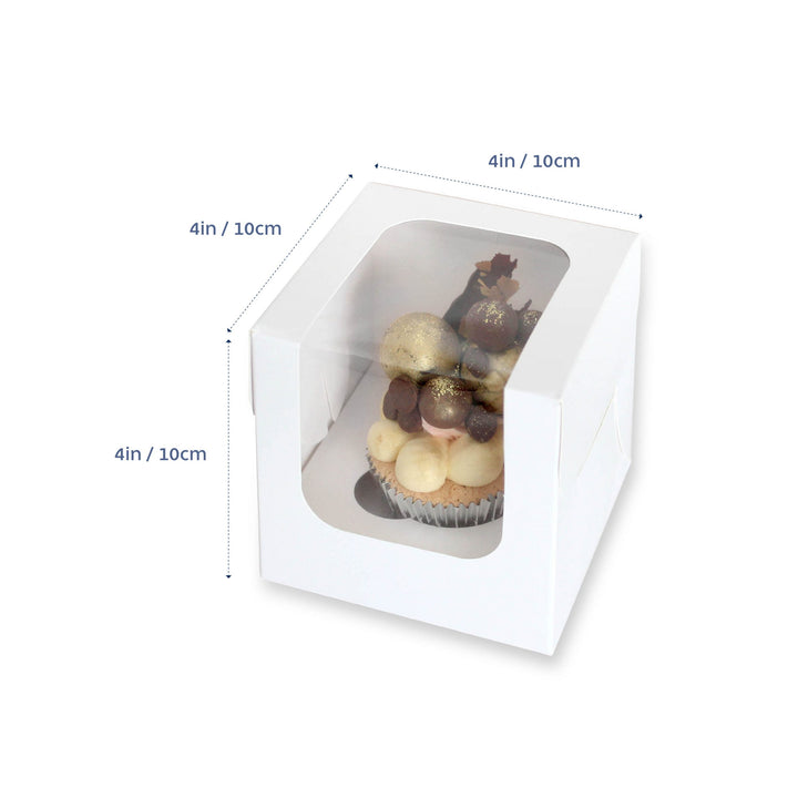 Cupcake Box 4" 1-Hole