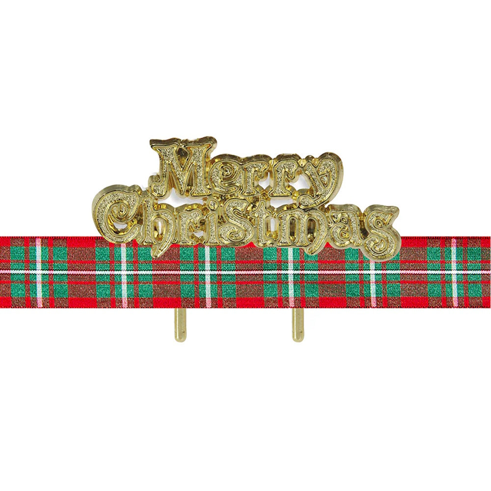 MacGregor Tartan Ribbon & Christmas Motto Kit