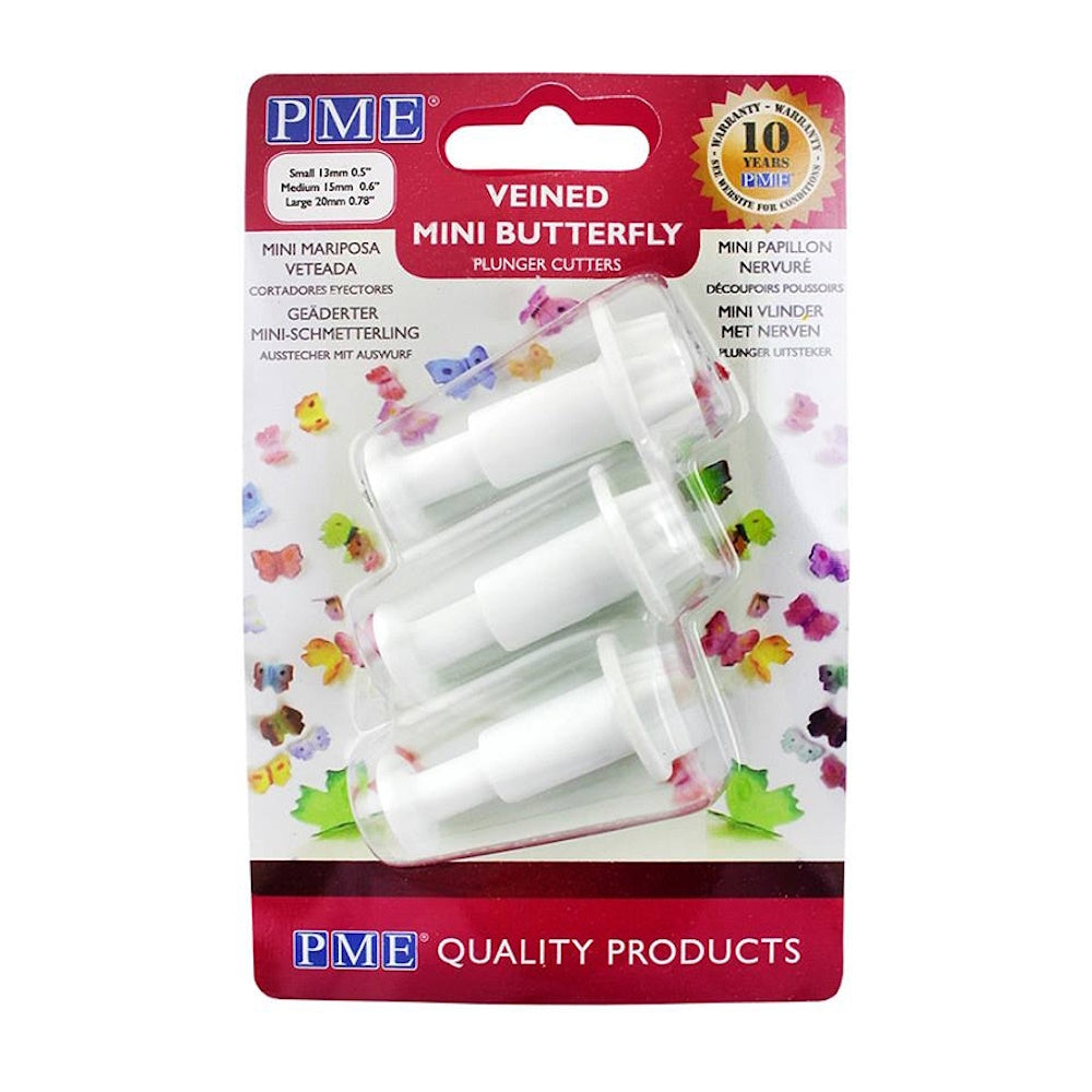 PME Mini Butterfly Plunger Cutter Set