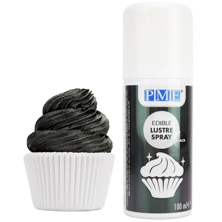 PME Edible Lustre Spray Black