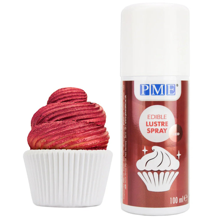 PME Edible Lustre Spray Red