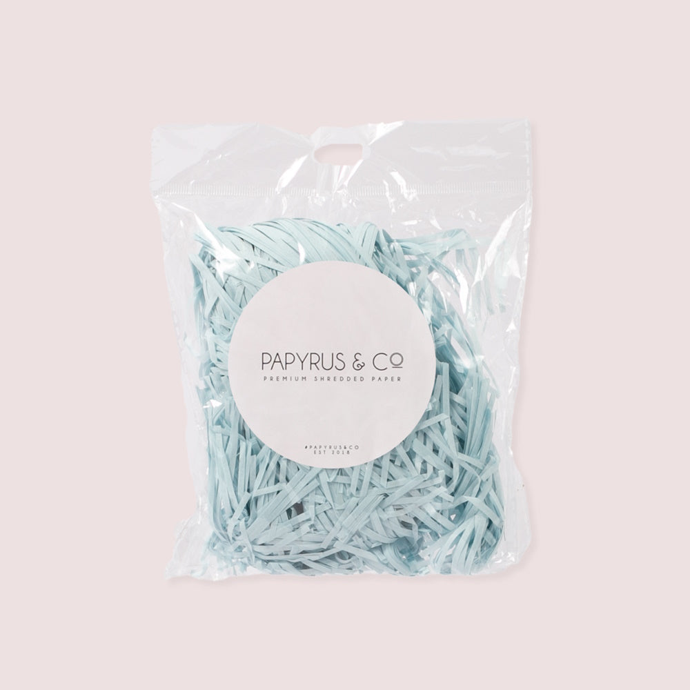 Papyrus Shredded Paper - Pastel Blue