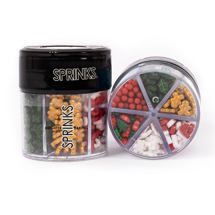 Sprinks 6 Cell Sprinkles - Christmas