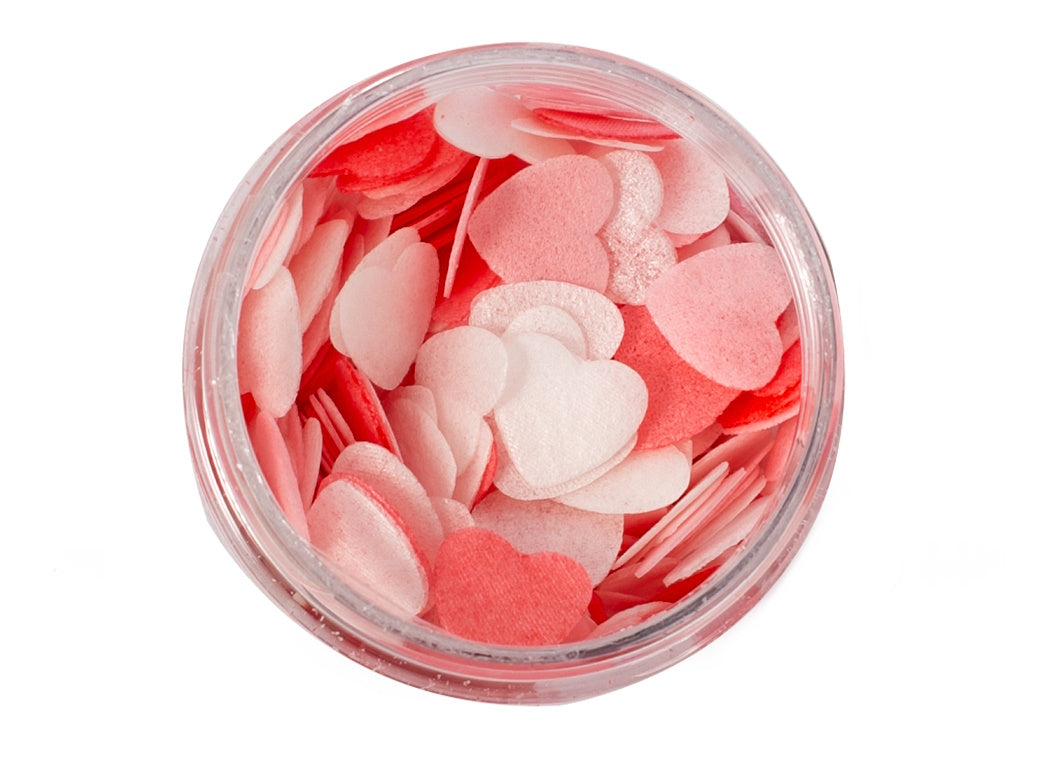 Sprinks Small Heart Wafer Decorations