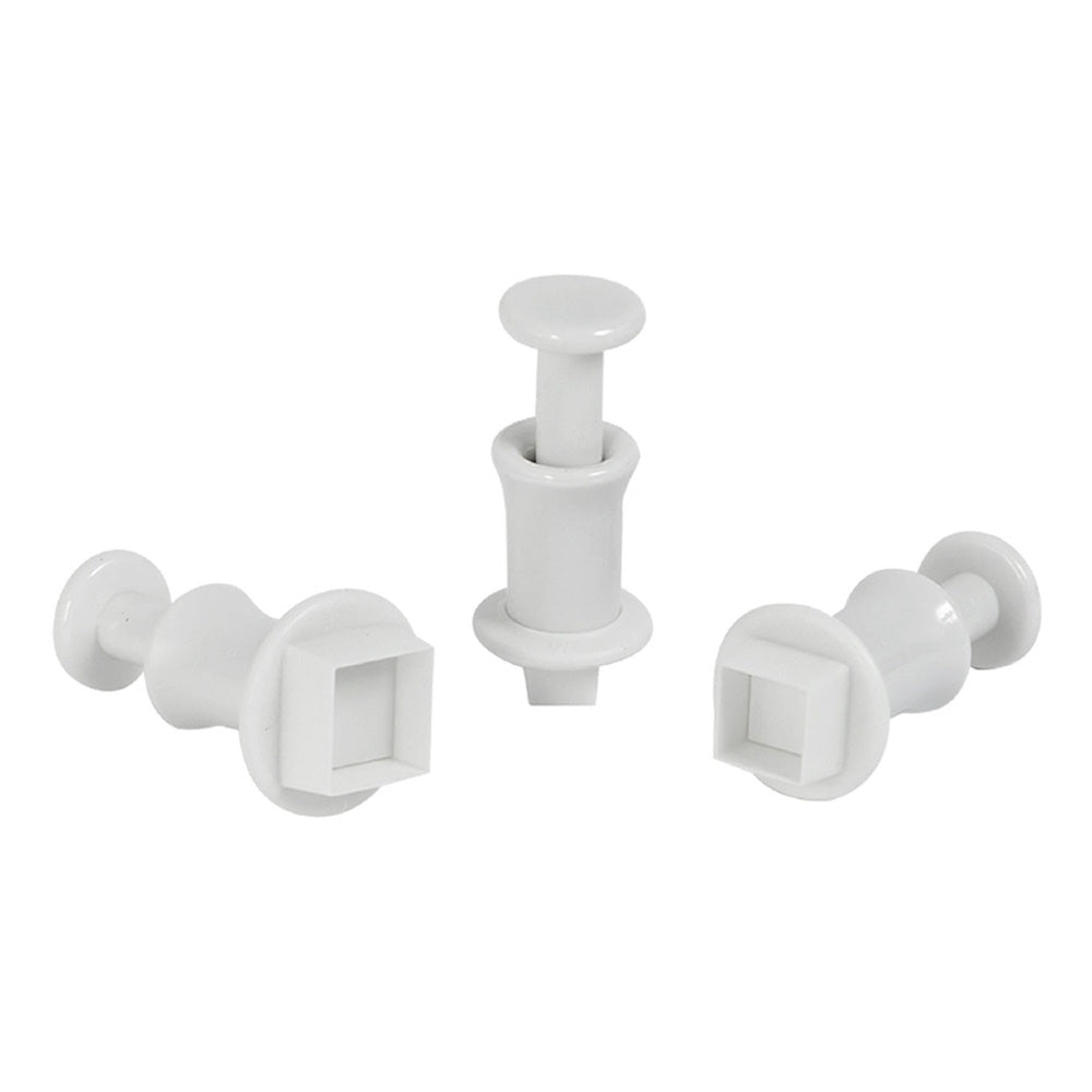 Square Plunger Cutters Set of 3