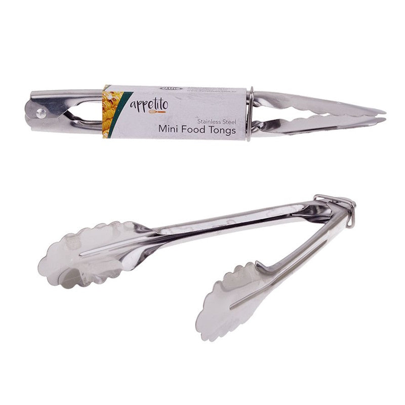 Mini Tongs - Stainless Steel