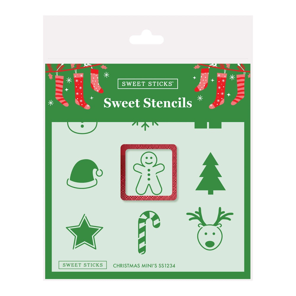 Sweet Sticks - Christmas Mini Stencil with Cutter