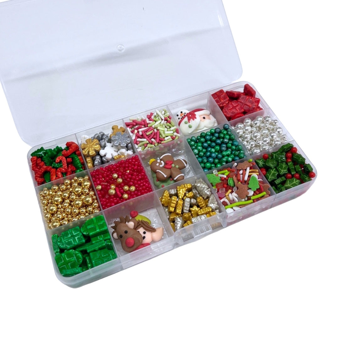 Sweet Sprinkles Tray - Traditional Christmas