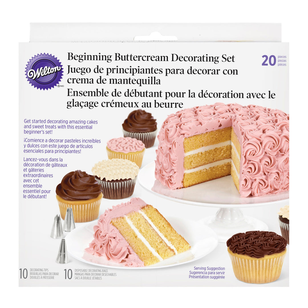 Wilton 20pc Buttercream Decorating Set