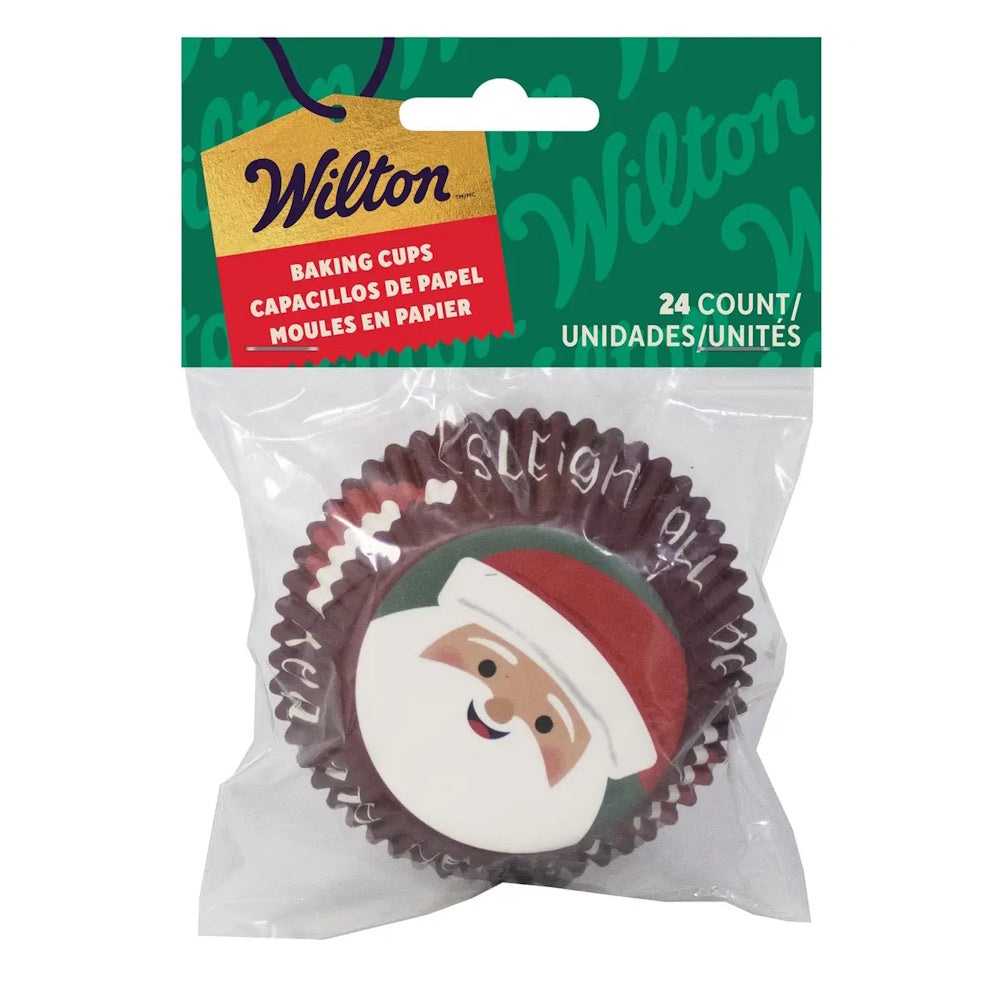 Wilton Cupcake Cases - Sleigh All Day 24pk