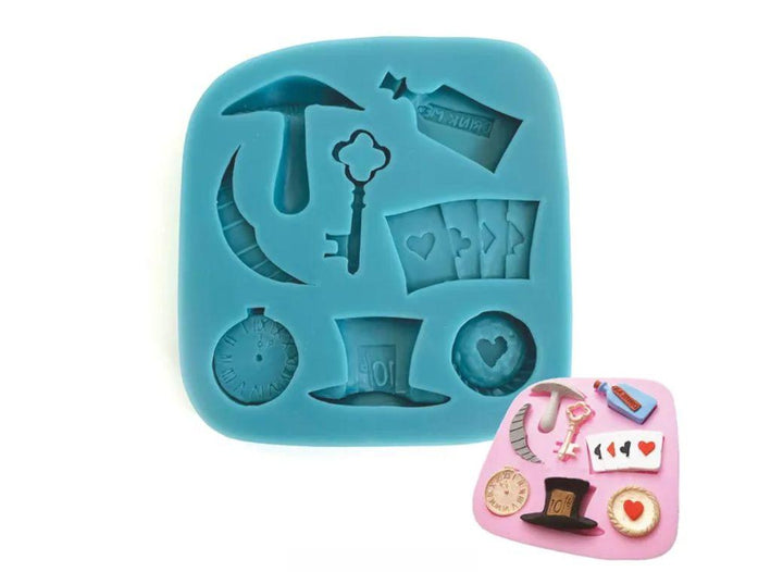 Alice in Wonderland Silicone Mould