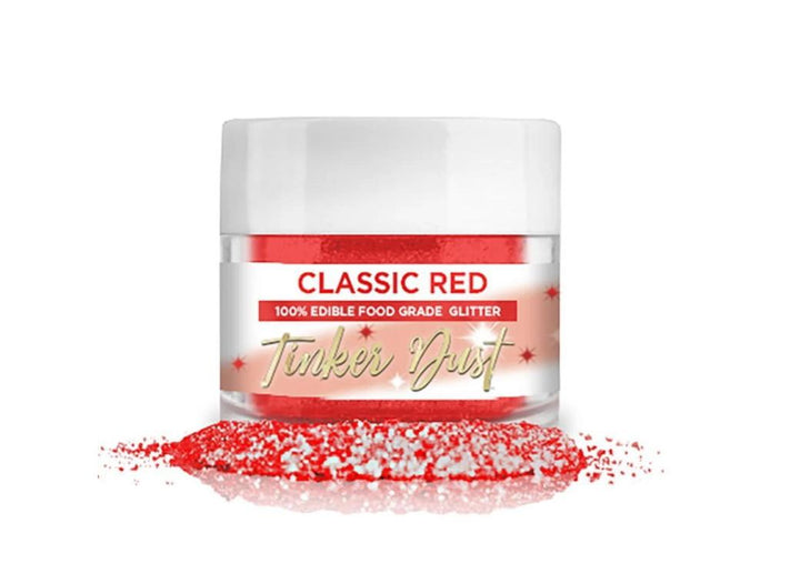 Bakell Tinker Dust Edible Glitter - Classic Red