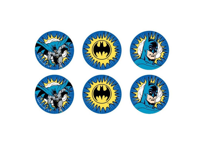 Edible Icing Cupcake Images - Batman