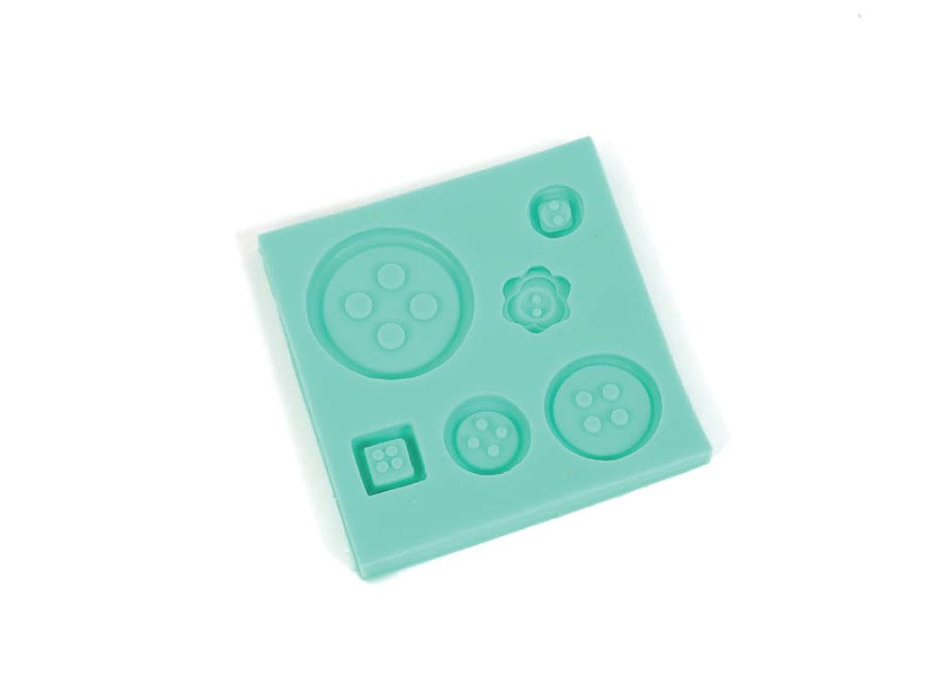 Silicone Mould - Small Buttons