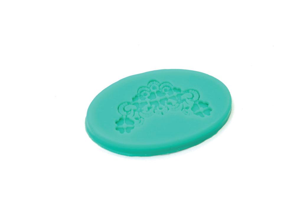 Silicone Mould - Floral Embroidery