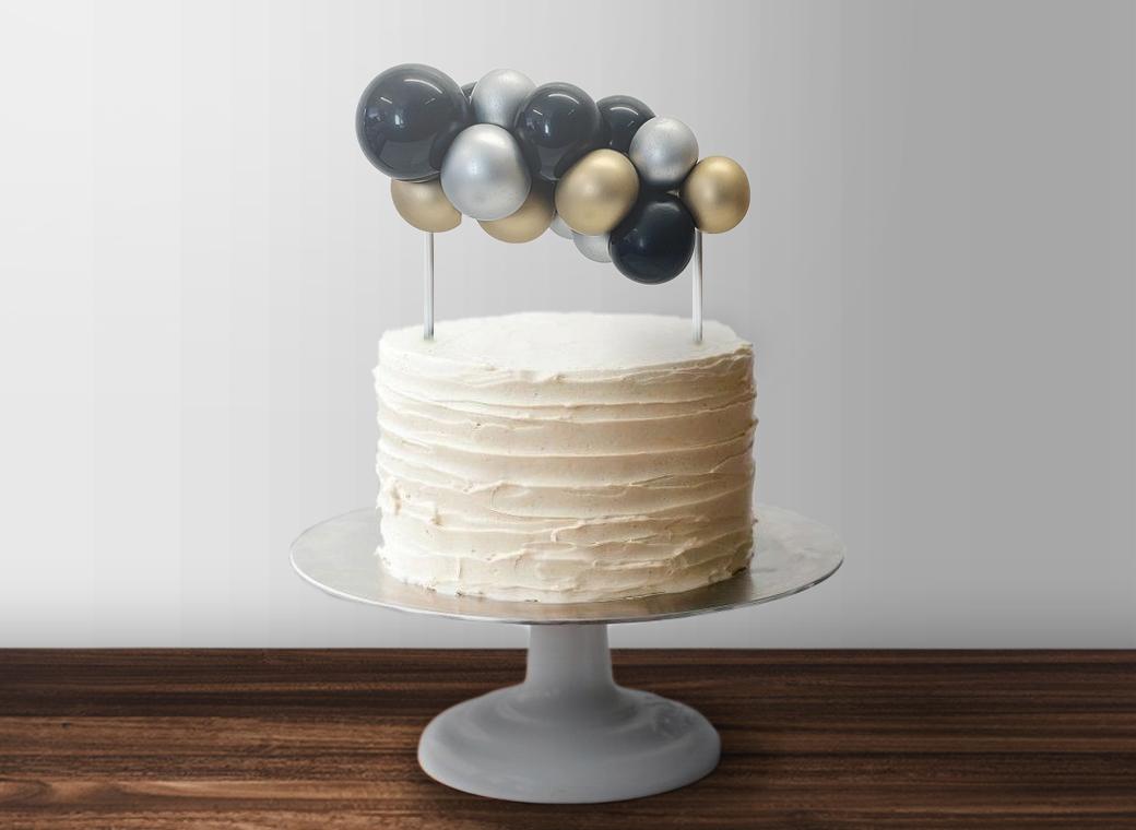 Balloon Garland Cake Topper - Hollywood