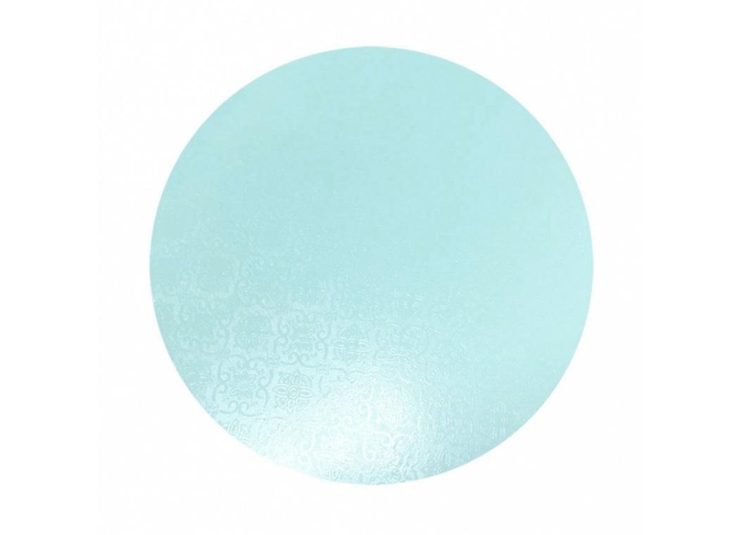 Blue Masonite Cake Board Round - 6"