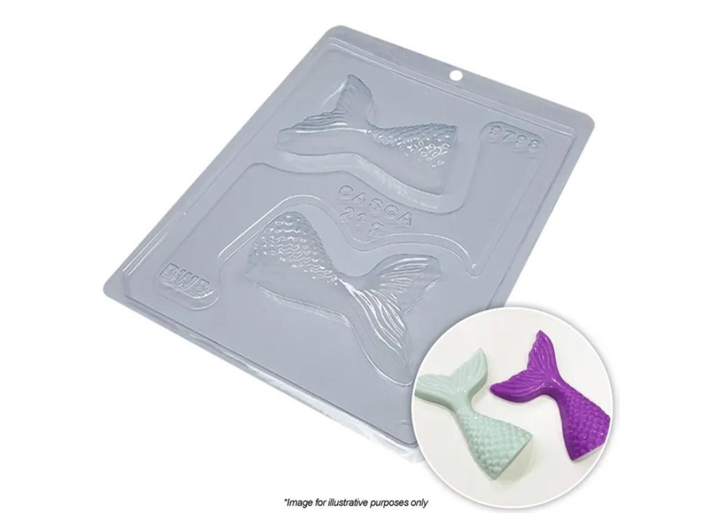 Large Mermaid Tails Chocolate Mould