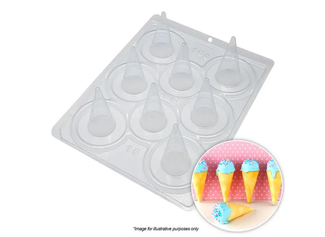 Mini Waffle Cones Chocolate Mould