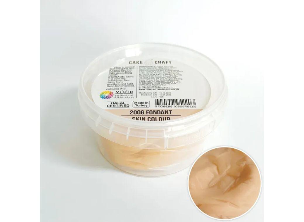 Cake Craft Fondant 200g - Skin Colour