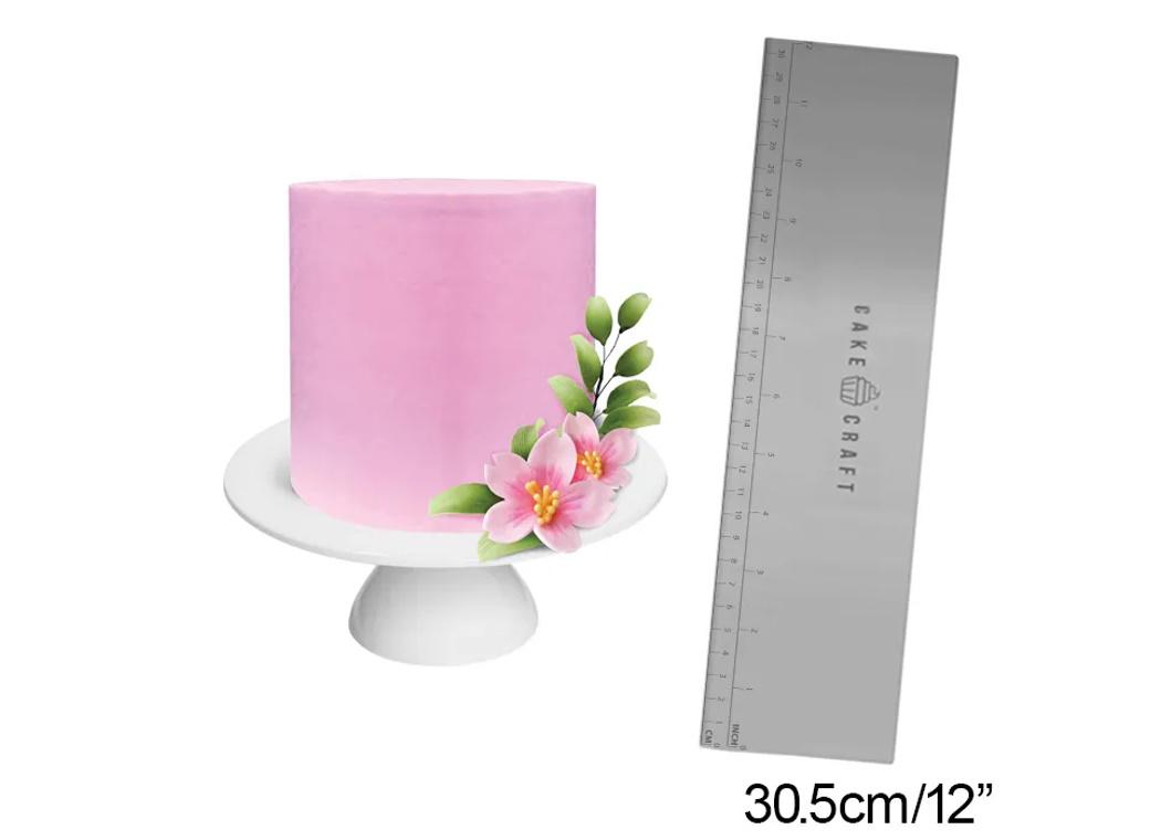 Cake Craft Stainless Steel Scraper 12in