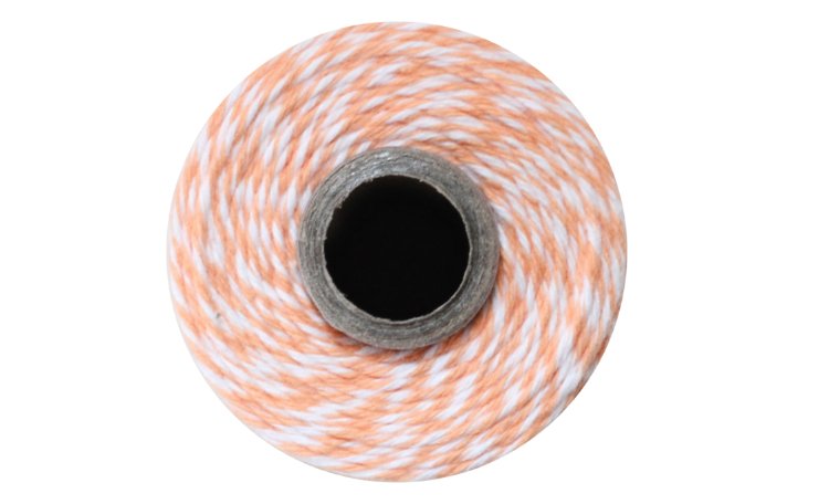 100% Cotton Bakers Twine - Cantaloupe