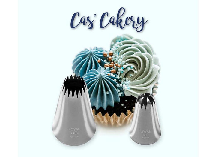 Cas Cakery Piping Tip Set 2