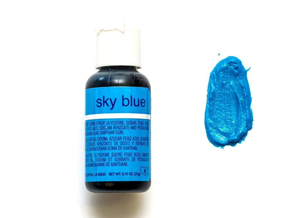 Chefmaster Gel Colour - Sky Blue