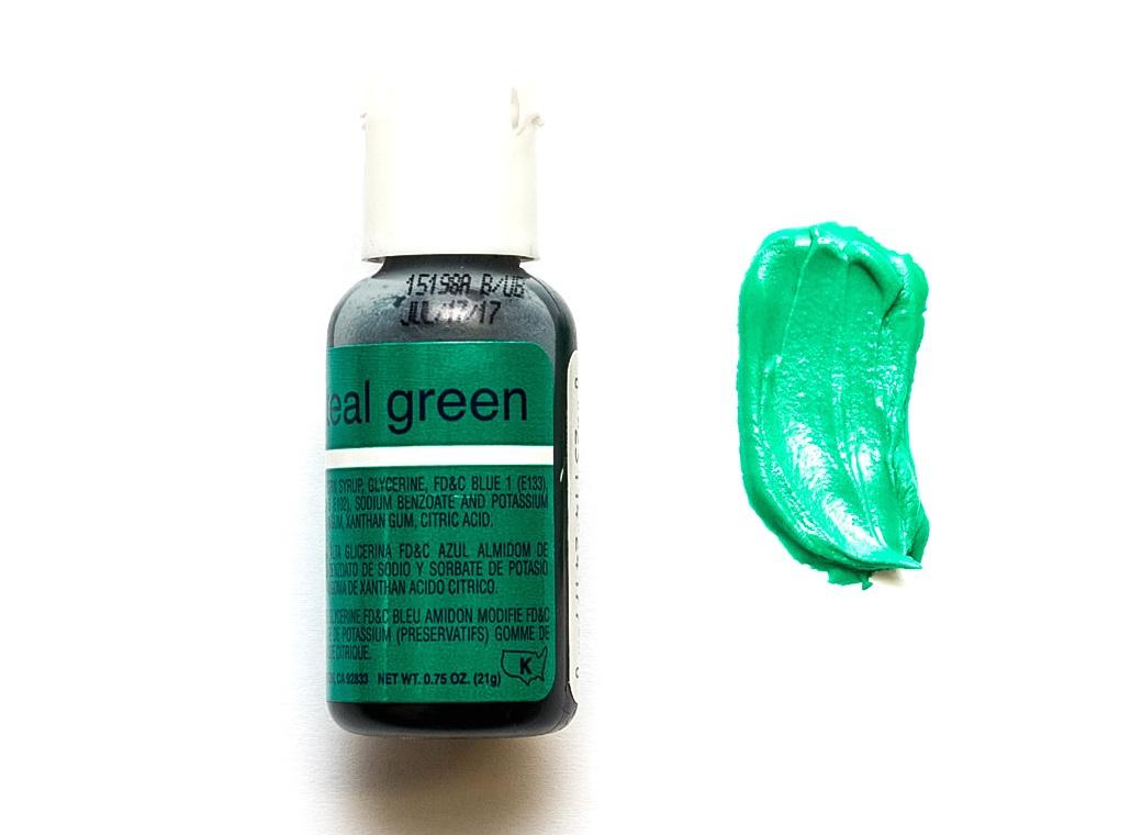 Chefmaster Gel Colour - Teal Green