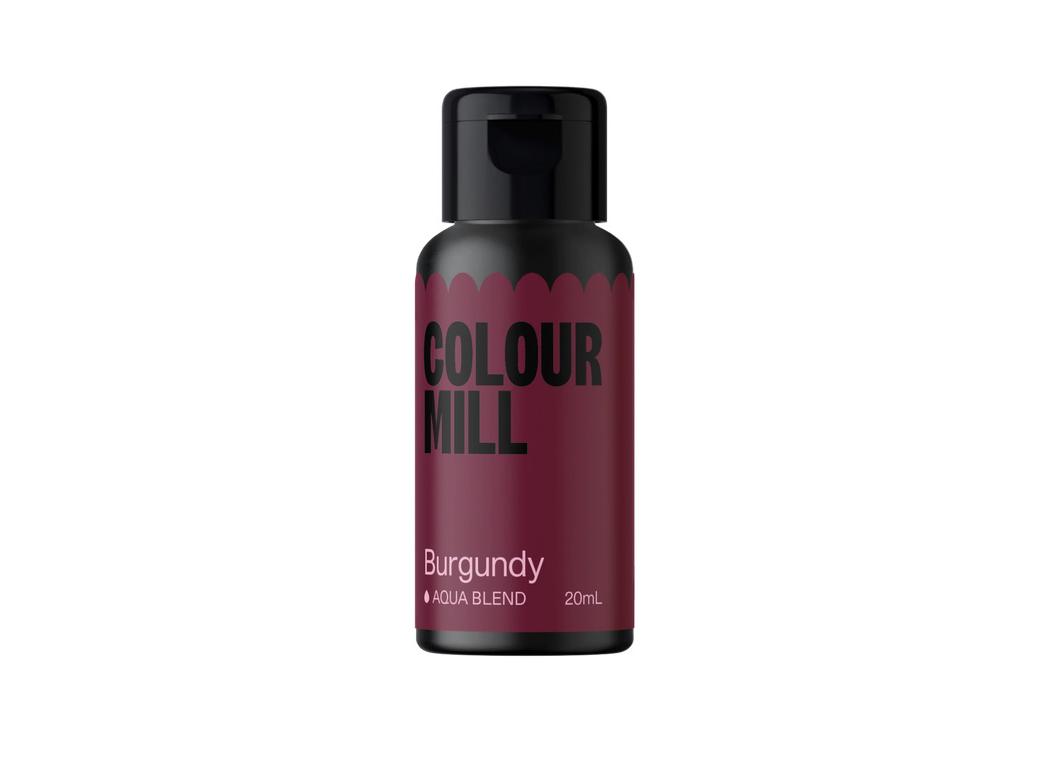 Colour Mill Aqua Blend Colouring - Burgundy