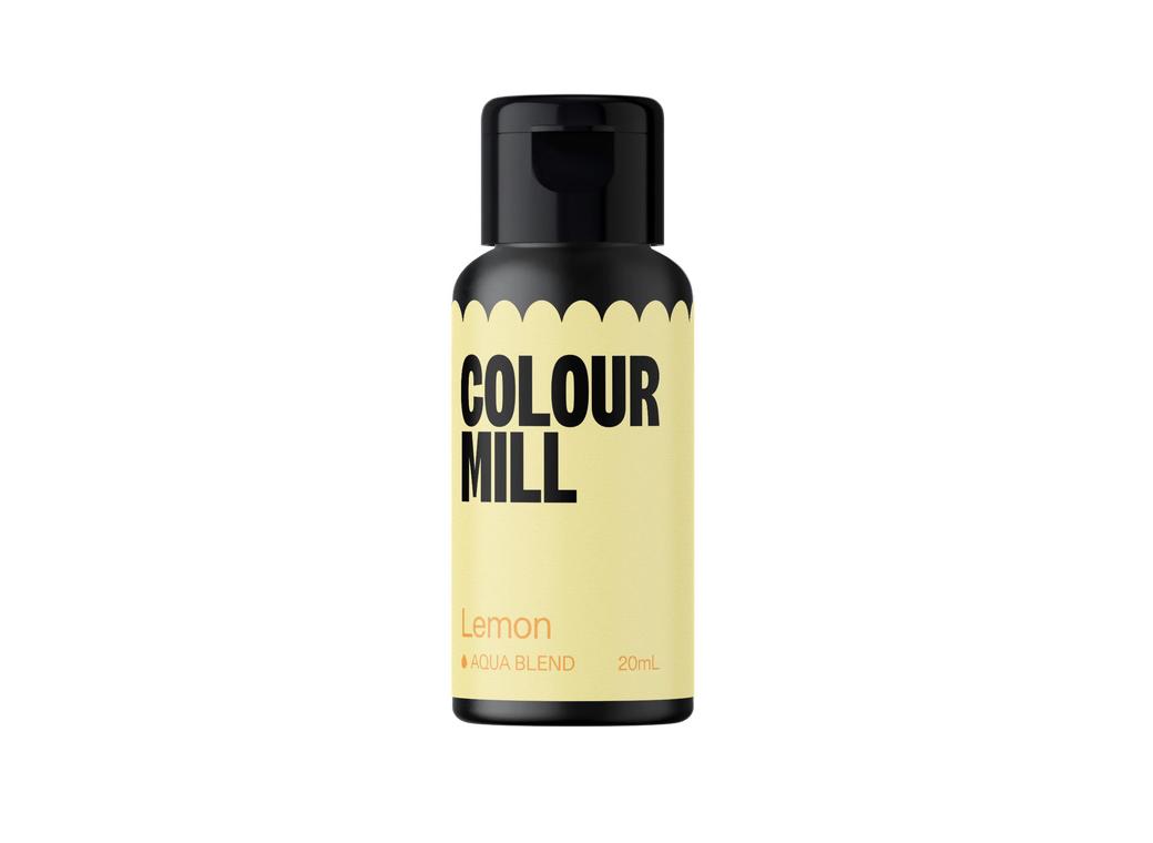 Colour Mill Aqua Blend Colouring - Lemon