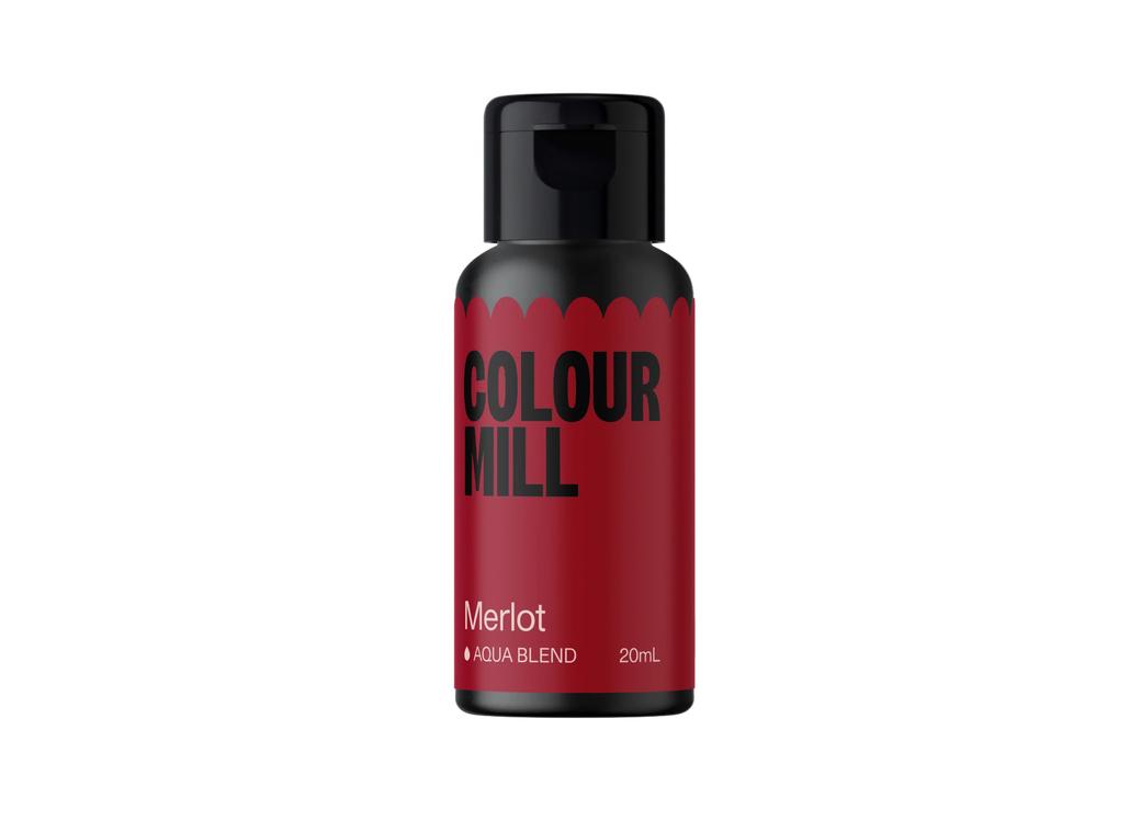 Colour Mill Aqua Blend Colouring - Merlot