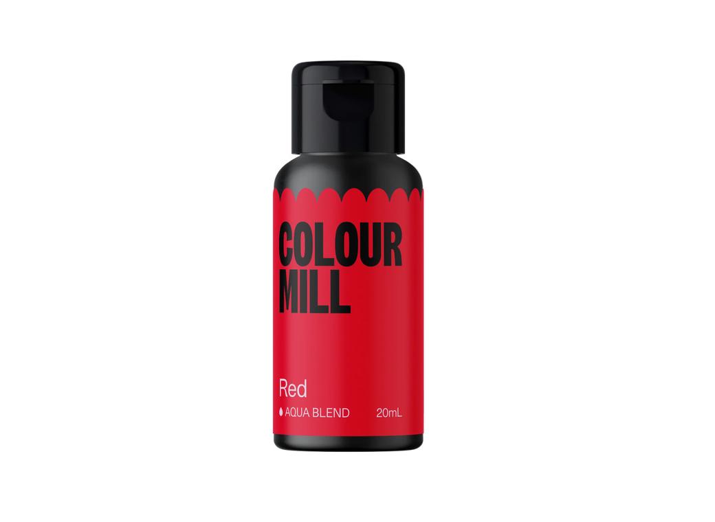 Colour Mill Aqua Blend Colouring - Red