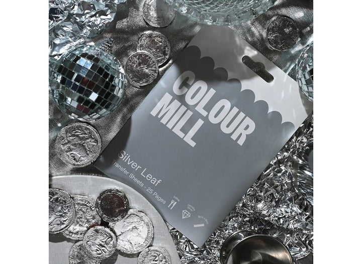 Colour Mill Silver Leaf 5 Sheets