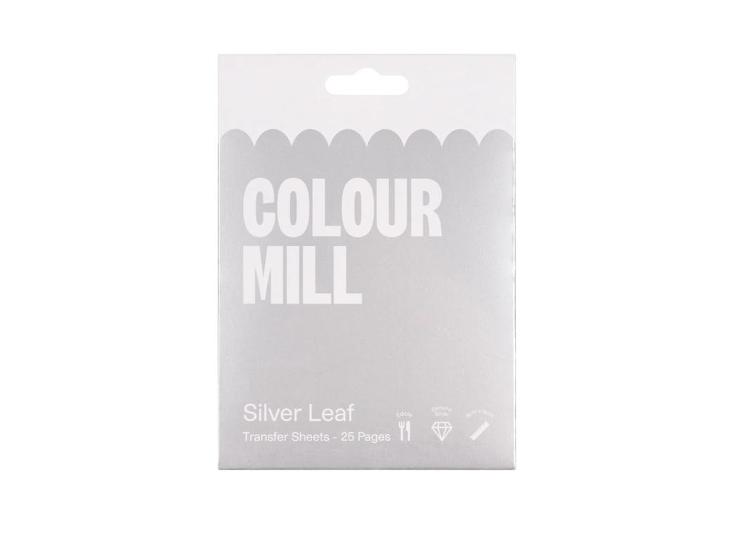 Colour Mill Silver Leaf 25 Sheets