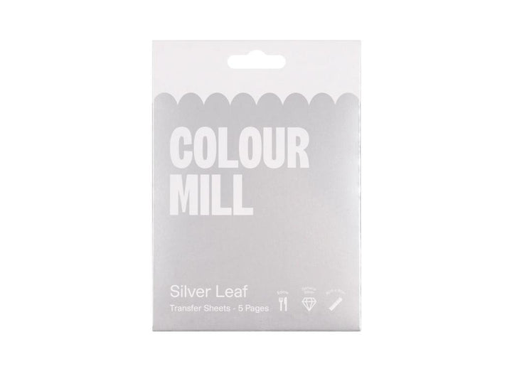 Colour Mill Silver Leaf 5 Sheets