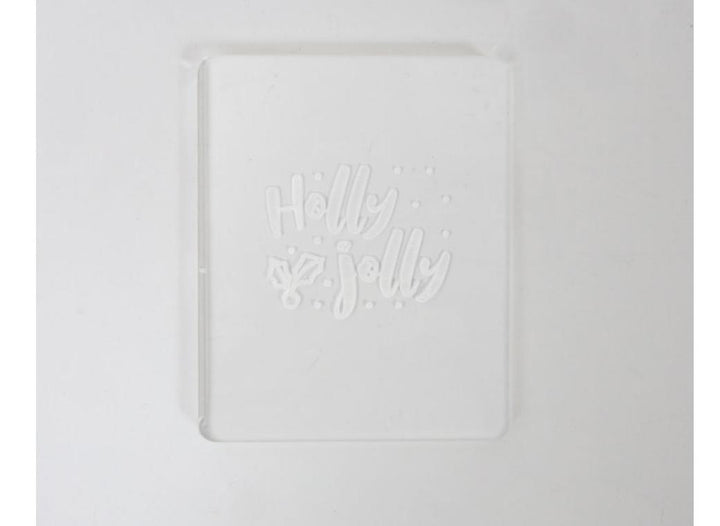 COO KIE Embosser Stamp - HOLLY JOLLY