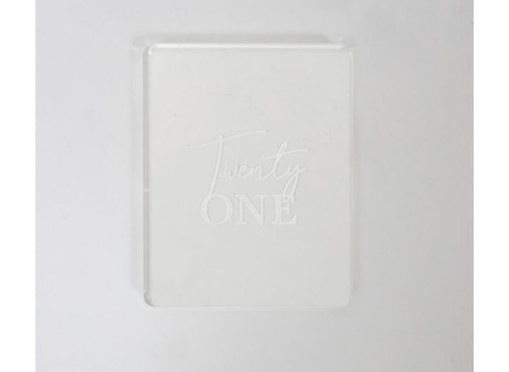 COO KIE Embosser Stamp - TWENTY ONE