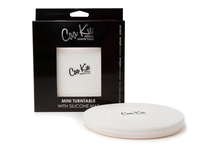 Coo Kie Mini Turntable with Silicone Mat