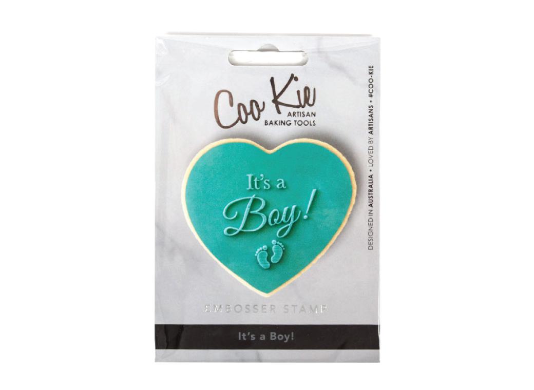 COO KIE Embosser Stamp - IT'S A BOY