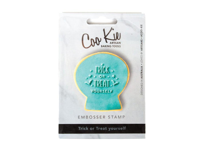 COO KIE Embosser Stamp - TRICK OR TREAT YOURSELF